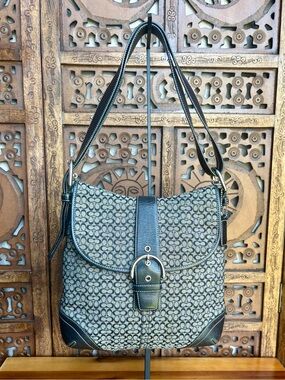 VTG Coach Soho Mini C Signature Buckle Flap - EUC - F3M - 6376 (2003)